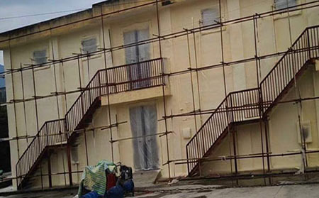 噴涂硬泡聚氨酯用什么設備 冷庫外墻溫施工噴涂機(圖3) 冷庫外墻溫施工噴涂機